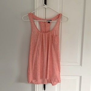 American Eagle Tank Top with Button Back Detail Small